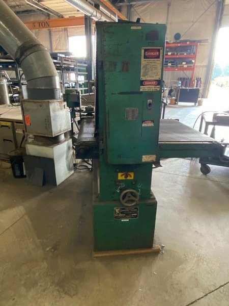36" TIMESAVER 137-1HDM DRY BELT GRINDER/SANDER. STOCK # 1162221