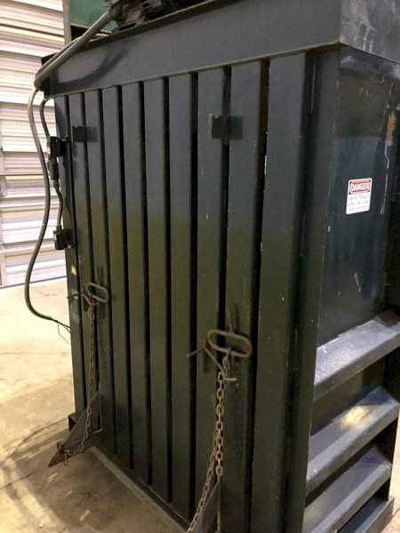 60" X 30" MAREN MODEL #6030-HC VERTICAL CARDBOARD HYDRAULIC BALER STOCK #3182