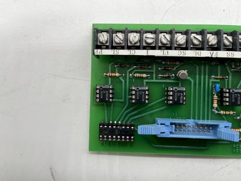PCB 821248 REV C CINCINNATI INC ASSY 821249 REV D STOCK #16117