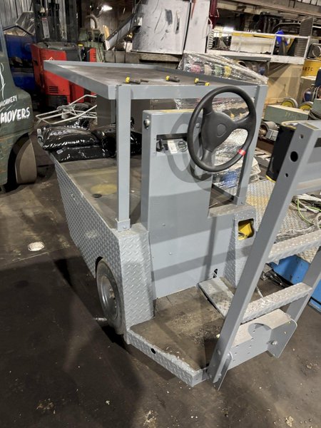 36V PACK MULE MODEL #SC-775-6SA ELECTRIC MATERIAL HANDLING CHASER CART: STOCK #21677