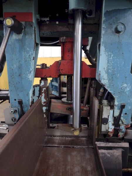 16" X 16" AMADA MODEL #HFA-400W AUTOMATIC HORIZONTAL BANDSAW: STOCK #15398