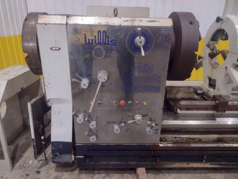 40" X 120" WILLIS MODEL #PA4010030 HOLLOW SPINDLE ENGINE LATHE, 10" HOLE, MAMMOTH SERIES, NEW 2009: STOCK #22267