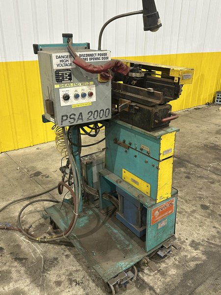 10" GUILD MODEL #PSA-200 SHEAR END COIL STRIP WELDER: STOCK #22607