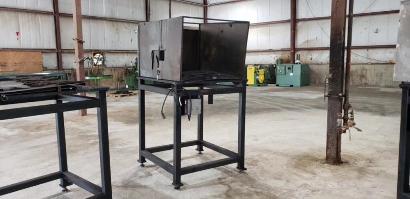 Bowl Stand 46 x 46 x 54 ½ w/enclosure