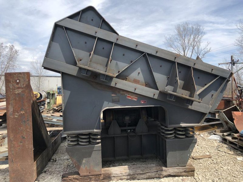 G/K MODEL VM240 LUMP CRUSHER, S/N C10644-03
12' Wide X 5' Deep X 8'4" Long
Rate of Feed: 40 TPH @ 85 Lbs Per Cu. Ft.  BASE &amp; LEGS #11587
Material Description: Sand
38,000 Lbs