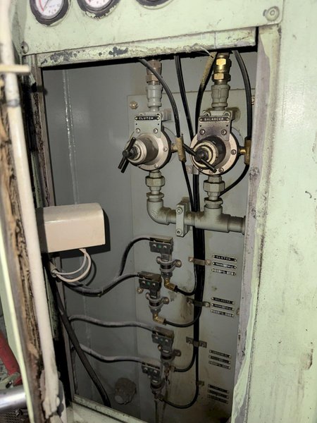 630 TON AIDA MODEL #K-630 KNUCKLE JOINT PRESS, 25-40 SPM, NEW 1991: YOBRO #25820