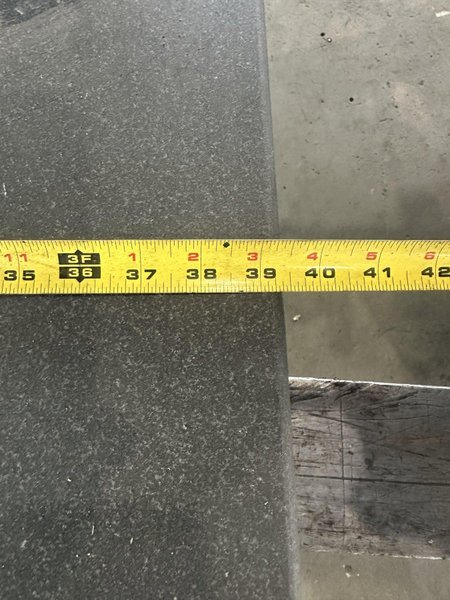 40" X 42" X 6" NUMEREX GRANITE INSPECTION TABLE. STOCK # 0336424