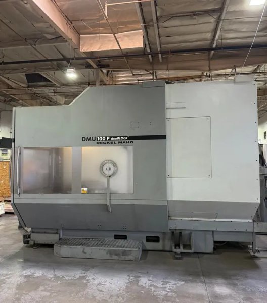 2006 DECKEL MAHO DMU 100P DUOBLOCK | Machining Centers, Horizontal, (5-Axis or More)