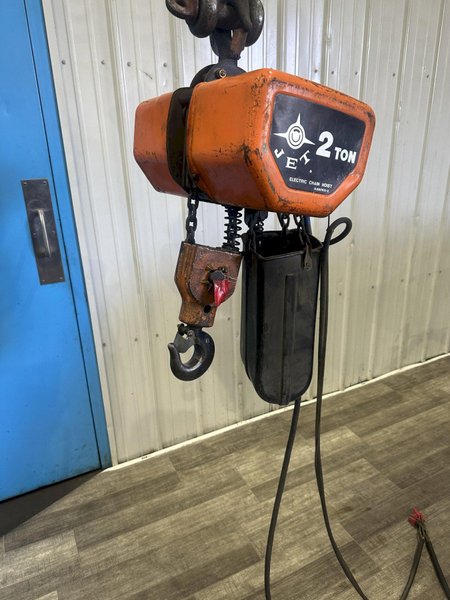 2 TON JET ELECTRIC CHAIN HOIST: STOCK #78176