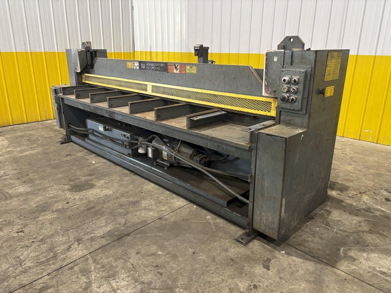 10' x 10 GA ROPER WHITNEY PEXTO MODEL #10-H-10 HYDRAULIC SHEAR: STOCK #22973