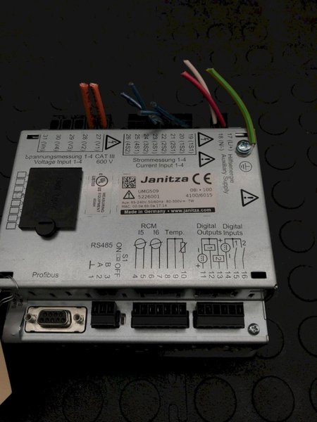 JANITZA UMG 509-PRO Multifunctional Network Analyzer USED