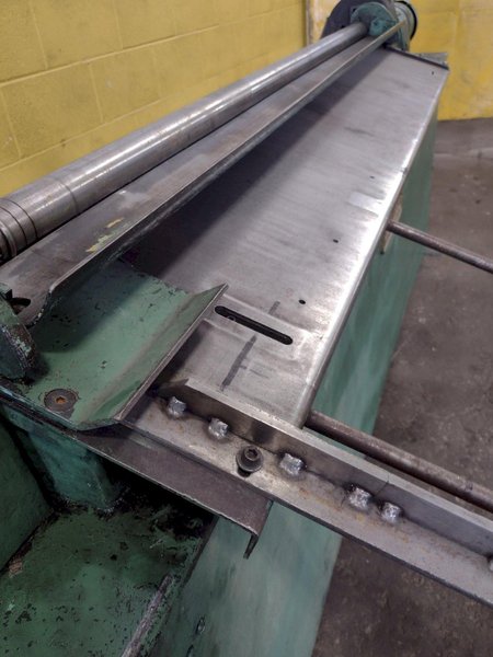 60" BROWN AND BOGGS MODEL 265 PIPE ROLLER AND CRIMPER: STOCK #17018