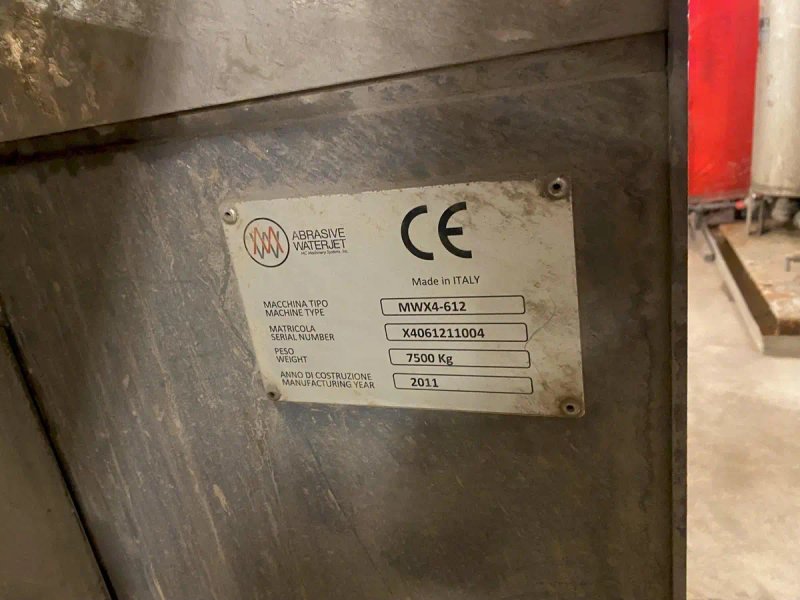 2011 MITSUBISHI MWX4-612 | Waterjet Cutters