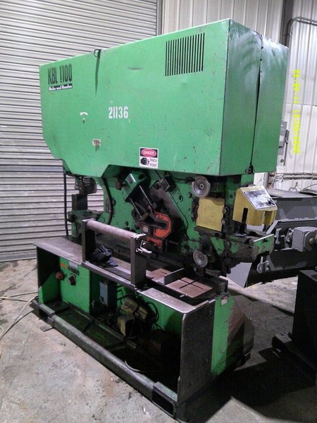 110 Ton Mubea KBL-1100 Ironworker