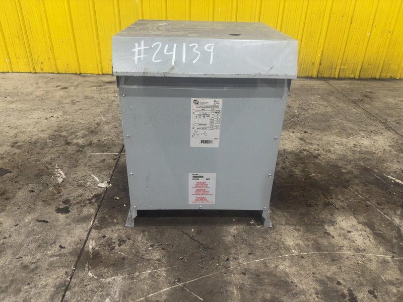 40 KVA HAMMOND POWER 460 <-> 460y/266V VOLT ELECTRICAL TRANSFORMER: YOBRO #24139