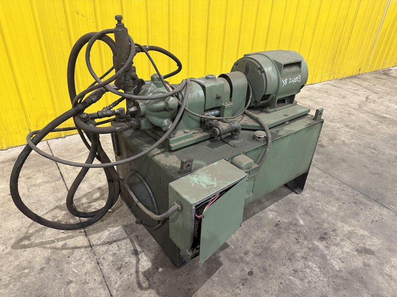 20 HP CONTINENTAL HYDRAULIC POWER UNIT @ 15 GPM: YOBRO #24073