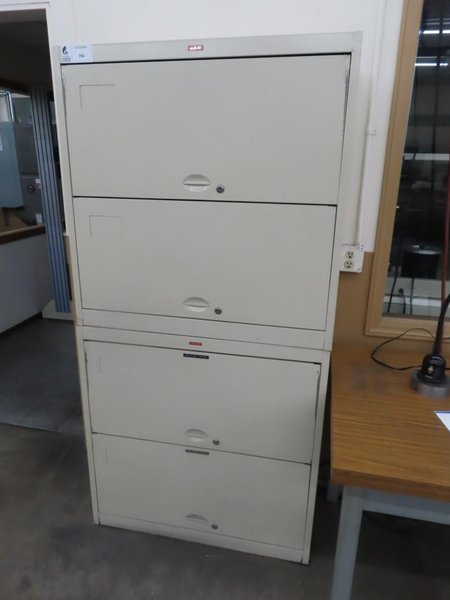 Lateral Files w Contents (2)- Auction Item