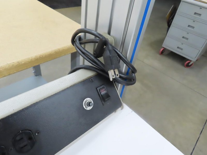 Adjustable Work Bench w Power Strip- Auction Item