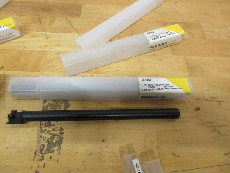 Kennametal &amp; Sanvik &amp; Thinbit Carbide and HSS inserted Boring Bars(19 pcs) Most New in Packages- Auction Item