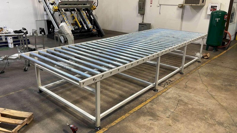 SellEton SL-Pallet-M1 Automatic Pallet Making Machine, 2023 – Includes Stacker and Conveyor