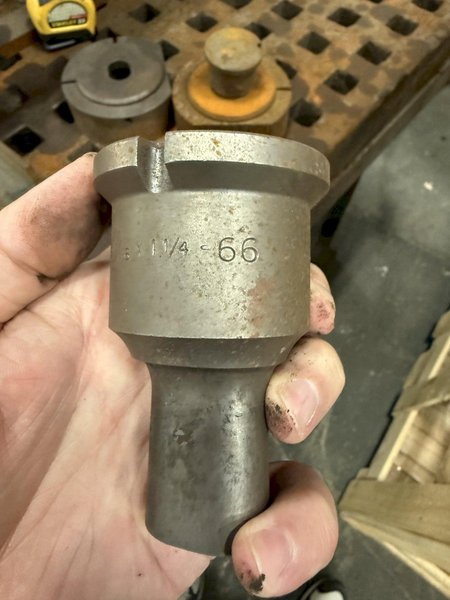 150 TON WHITNEY MODEL 7150AX12 PORTABLE HYDRAULIC FLANGE PUNCH &amp; HYDRAULIC UNIT: YOBRO #24684