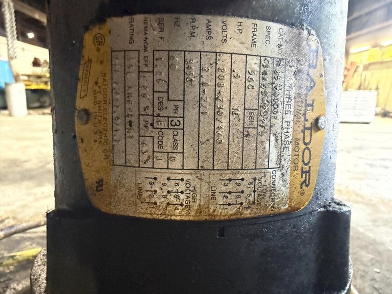 5 HP COOLANT PUMP &amp; TANK:: YOBRO 24936