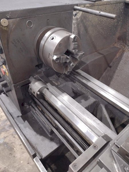 13" X 50" CLAUSING COLCHESTER MODEL #13 ENGINE LATHE 1.65" HOLE: STOCK #23357