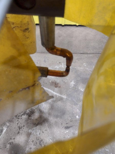 40 KVA x 8" FEDERAL MODEL #R6-36-M ROCKER ARM SPOT WELDER: STOCK #19286
