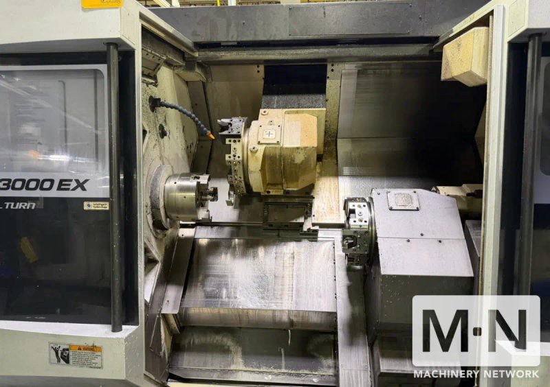 Okuma LU3000EX 2SC1000 CNC 4-Axis Twin Turret Type Lathe, 2022