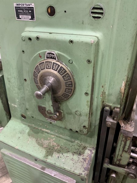 #2 KEARNEY &amp; TRECKER MODEL 205 SA HORIZONTAL MILL: STOCK # 72819