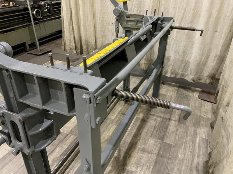 48" X 16 GA ROPER WHITNEY BOX &amp; PAN FINGER BRAKE: STOCK #81482