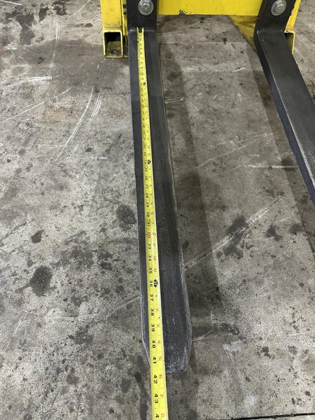 48" HYDRAULIC PALLET INVERTER / FLIPPER / UPENDER MACHINE: STOCK #22798