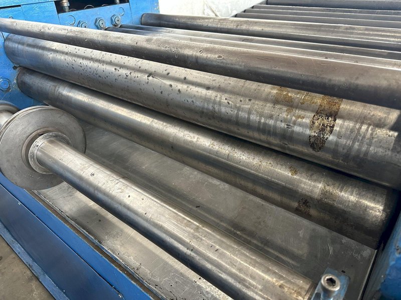 54" X .104" DAHLSTROM S54-12-10 9 ROLL LEVELER/FLATTENER. STOCK # 0467224