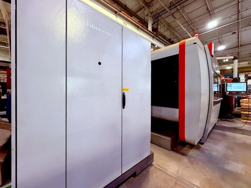 6000 KW BYSTRONIC BYSPRINT FIBER 3015 LASER. STOCK # 0327526