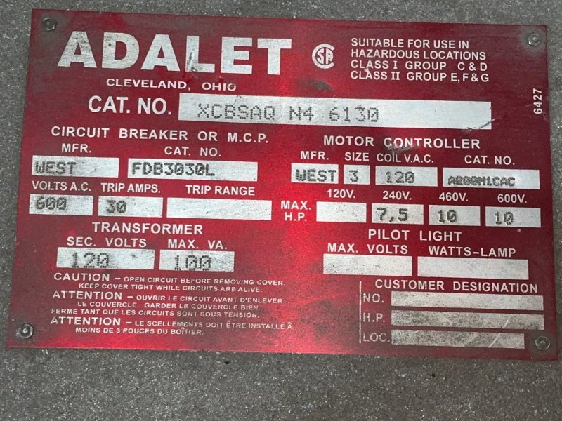 Adalet 7.5/10hp Starter  - Xcbsaq N4 6130