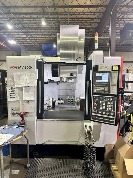 2020 Methods MV-800H CNC Vertical Machining Center with 4th Axis Rotary For Sale
