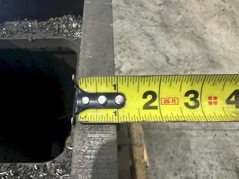 18" X 18" X 39 1/2" HIGH STEEL SET UP WORK HOLDING TOMBSTONE: STOCK #22224