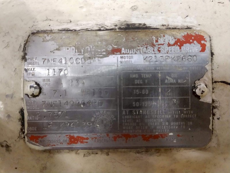 .125" X 3" WIDE US BAIRD MODEL #35 MULTISLIDE WIRE FORMER, VARIABLE SPEED &amp; AIR CLUTCH: STOCK #12414