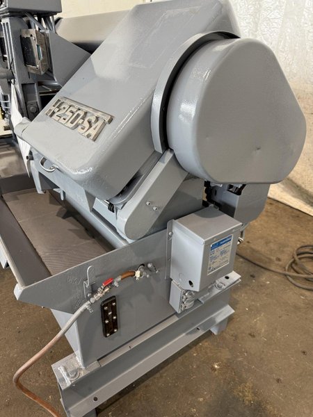 10" X 10" AMADA HA250SA HORIZONTAL BANDSAW. STOCK # 0558025.