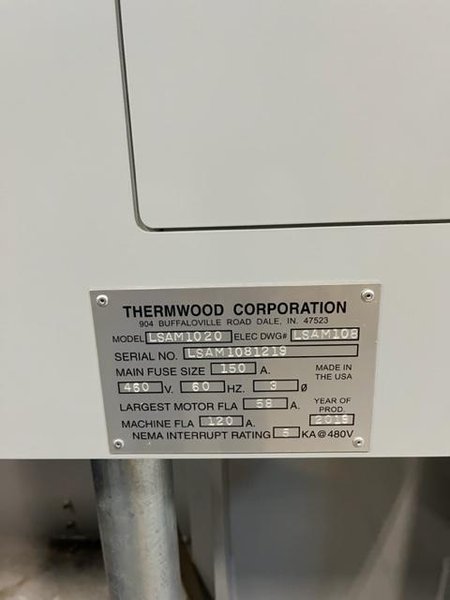 120" X 240" THERMWOOD LSAM 1020 3D PRINTER. STOCK # 0661925