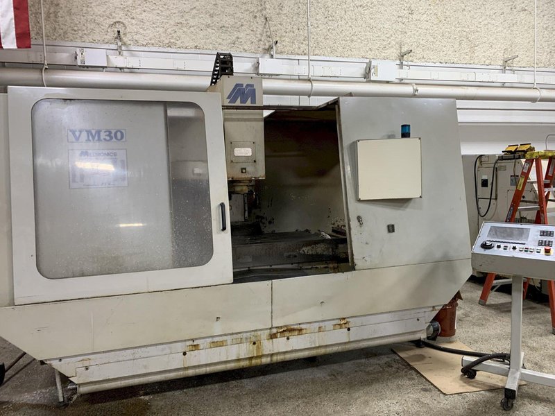 Milltronics Model VM30 CNC Vertical Machining Center, S/N 5791, New 1999.