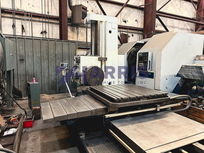 4" TOS Model W100A Table Type Horizontal Boring Mill