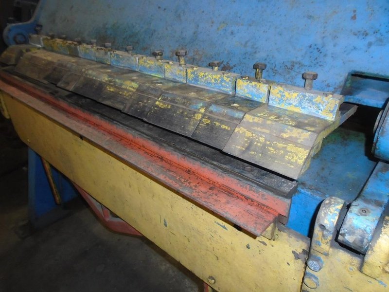 14 Ga x 4 ft., Used Chicago Box &amp; Pan Brake Model BPO 414-6