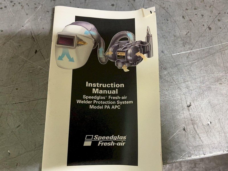 Speedglas Fresh-air Welder Protection System - Pa Apc