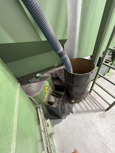 ROSSLERRMBD 500/4 SHOT BLAST UNIT W/ DONALNDSON DFE19 DUST COLLECTOR (NEW 2022)