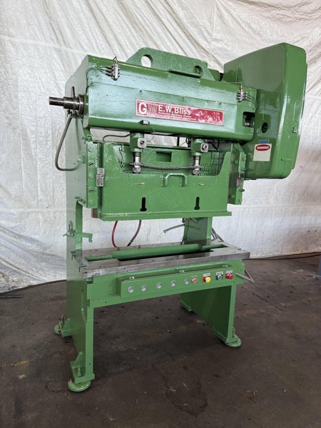 35 TON E.W. BLISS C2-35 GAP FRAME PRESS. STOCK # 0235525.