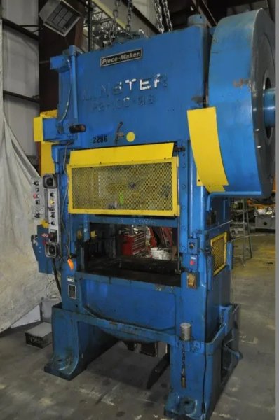 MINSTER 100 TON SSDC PRESS, STOCK# 13617J