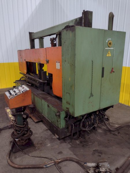 50" X 20" PEDDINGHAUS SERIES #1250-510 STRUCTURAL STEEL HORIZONTAL SAW: STOCK #19129