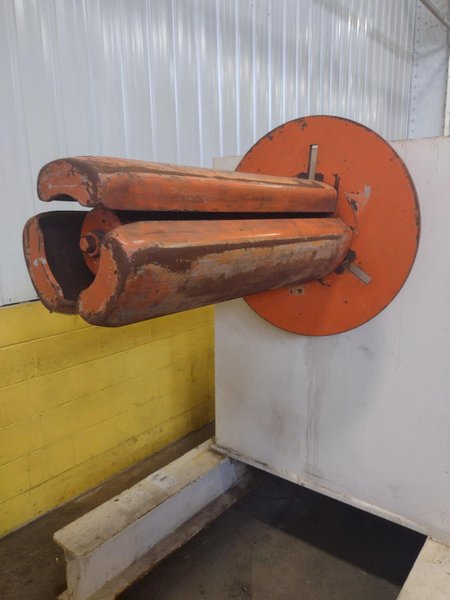 10,000 LB 5 TON X 42" AMERICAN STEEL LINE MODEL #1000 PULL OFF  COIL REEL / UNCOILER: STOCK #15291