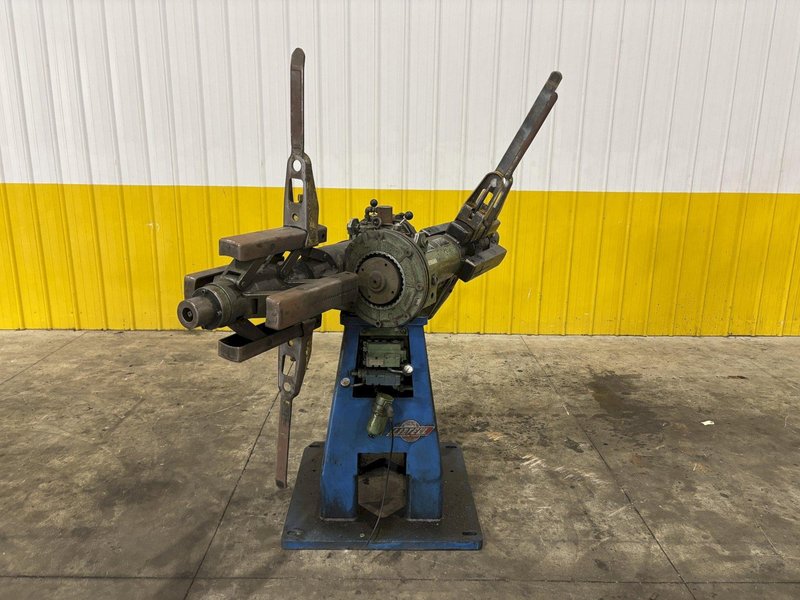 2,000 LBS X 12" LITTELL MODEL #20-12 DOUBLE END PULL OFF UNCOILER COIL REEL: STOCK #23709